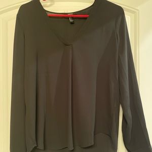 Sheer Black Blouse Forever 21
